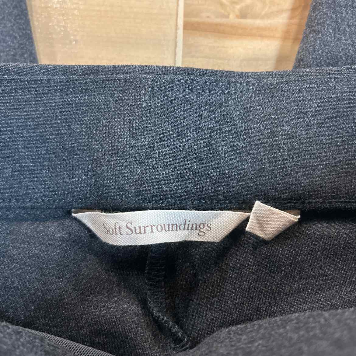 Soft Surroundings Size S Gray Preloved Pants