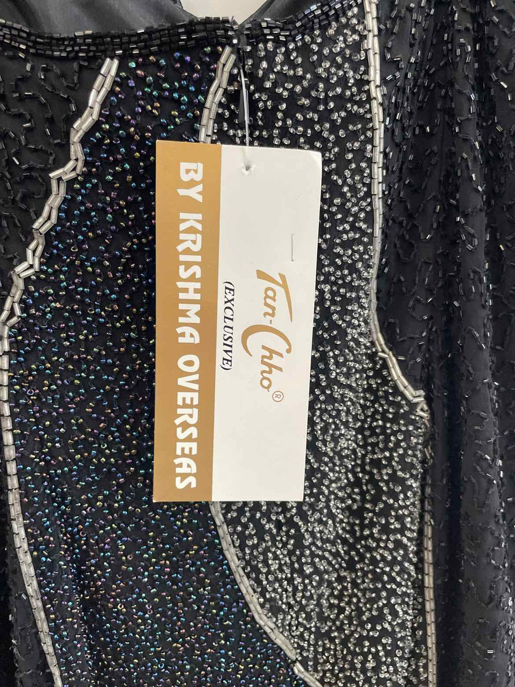 Tan-Chho Size XL Black Dress