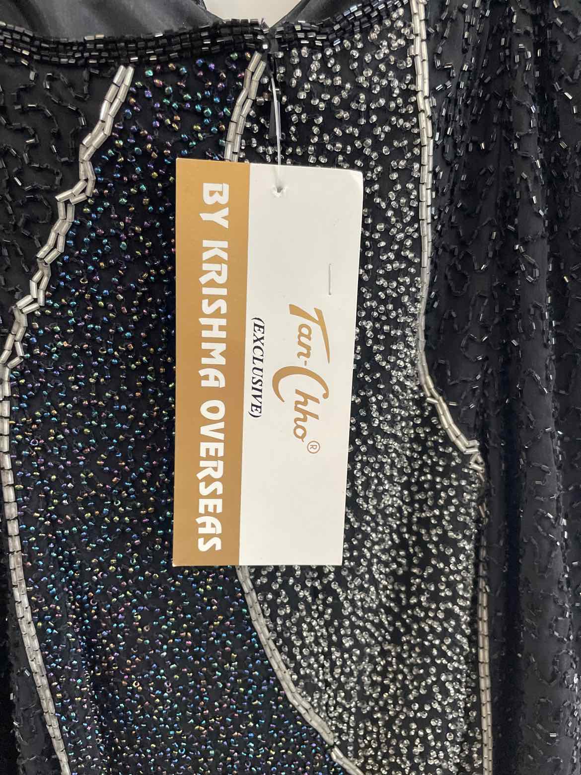 Tan-Chho Size XL Black Dress