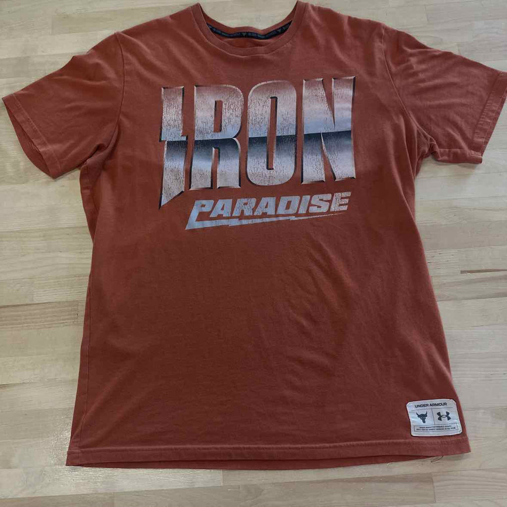 Under Armour Size M Orange T-shirt