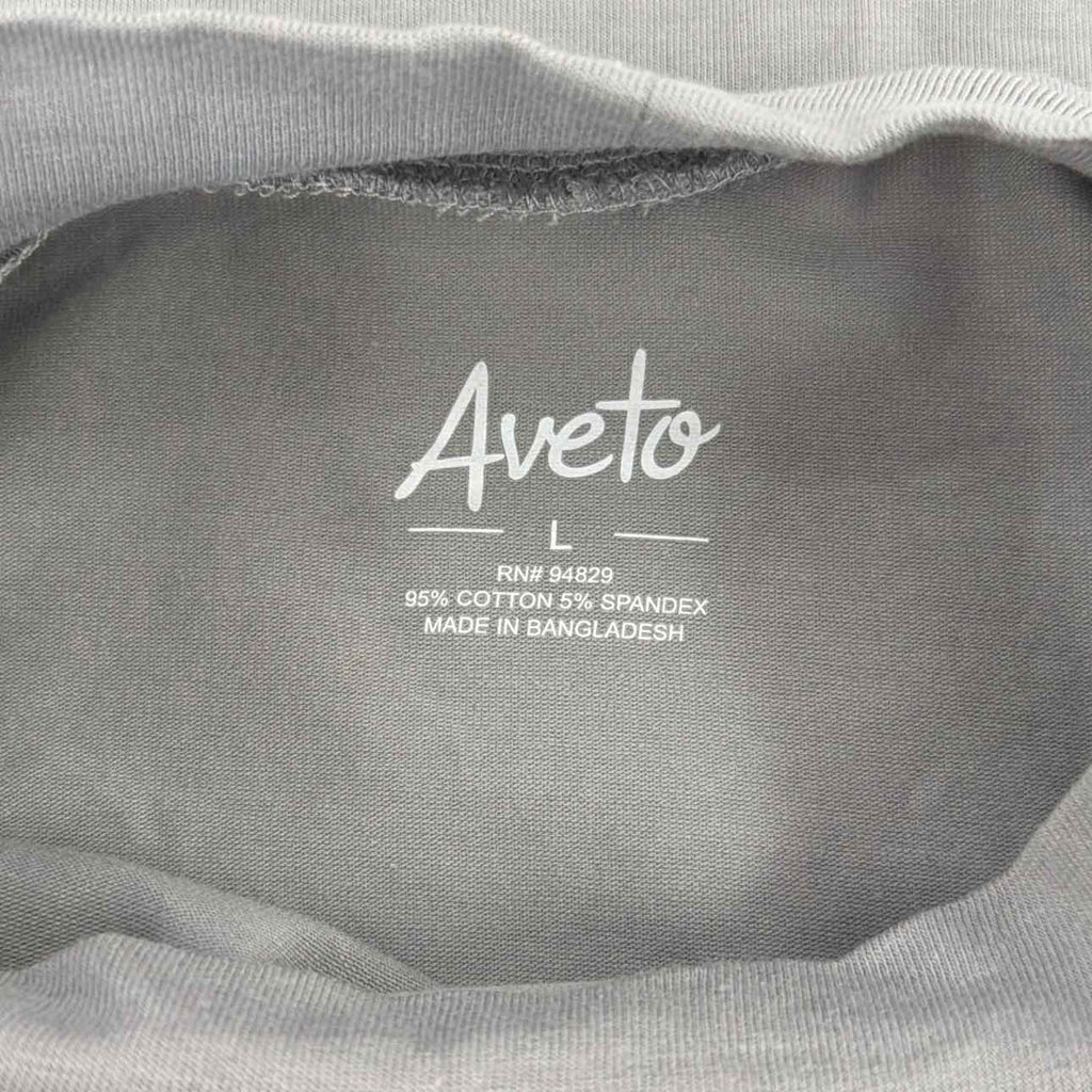 Aveto Size L Mock-Neck Long-Sleeve Top