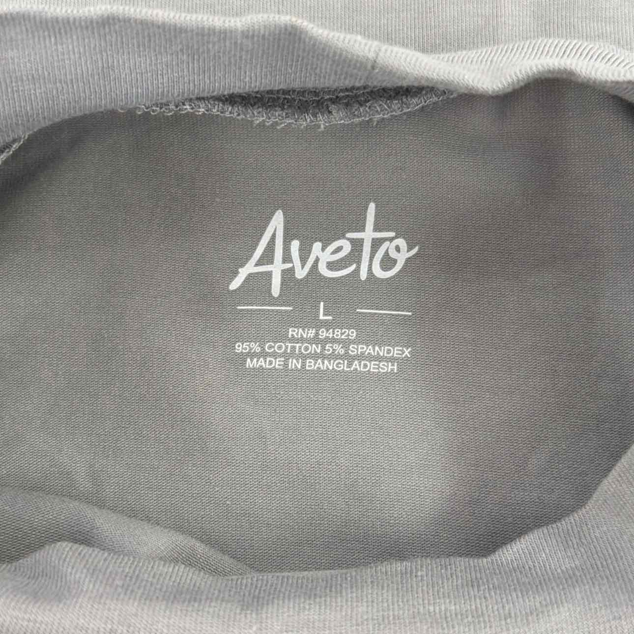 Aveto Size L Mock-Neck Long-Sleeve Top
