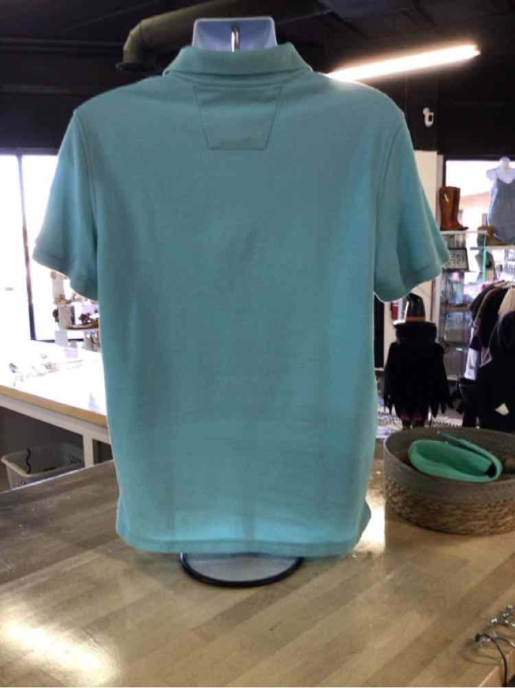 Nautica Size L Blue MENS Polo