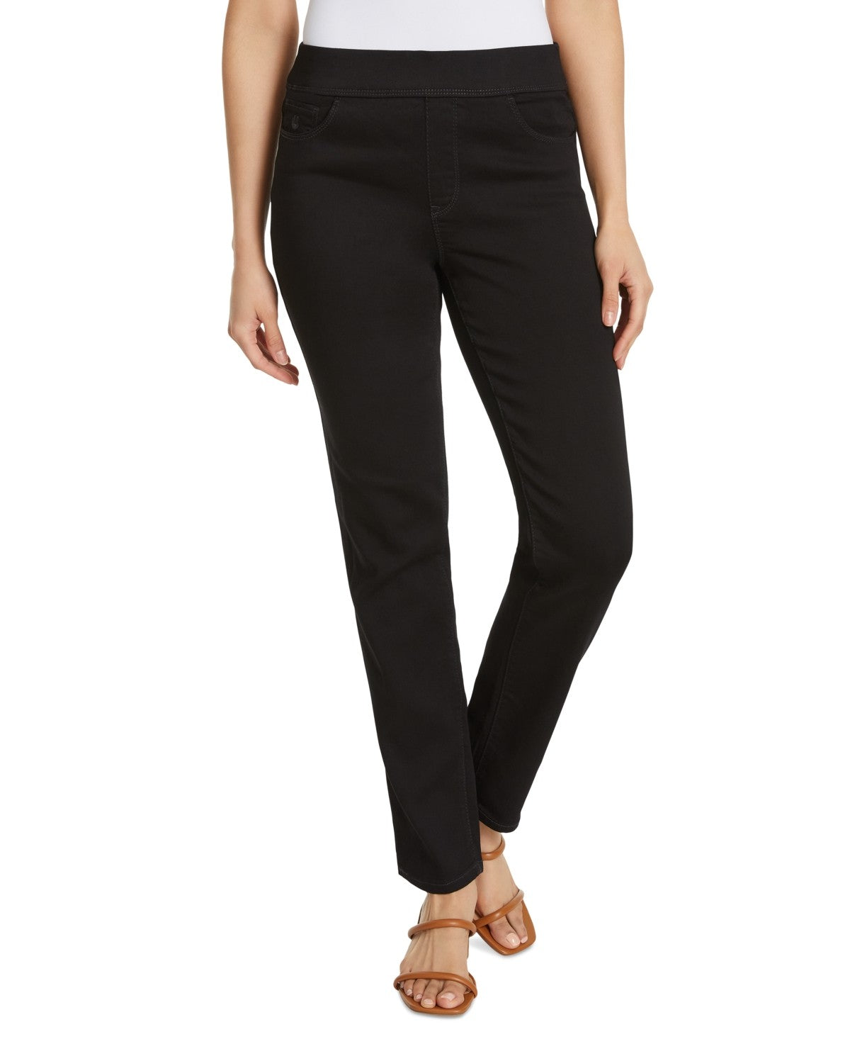 Gloria Vanderbilt Size XL Black New Pants