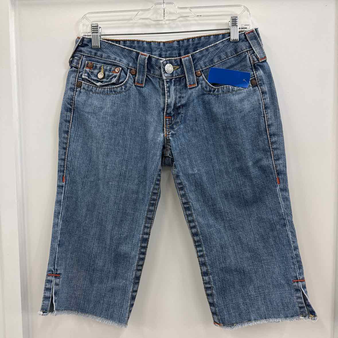 True Religion Size 29 Blue Shorts