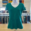 Ann Taylor Size SP Green Preloved T-Shirt SS