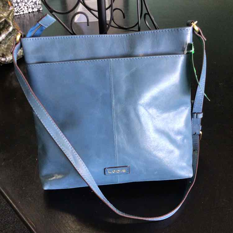 Lodis Blue Handbag