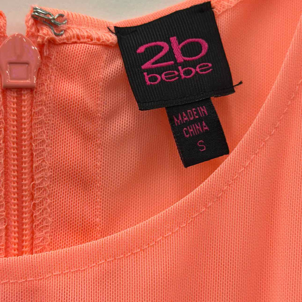 2B Bebe Size S Peach Preloved Dress