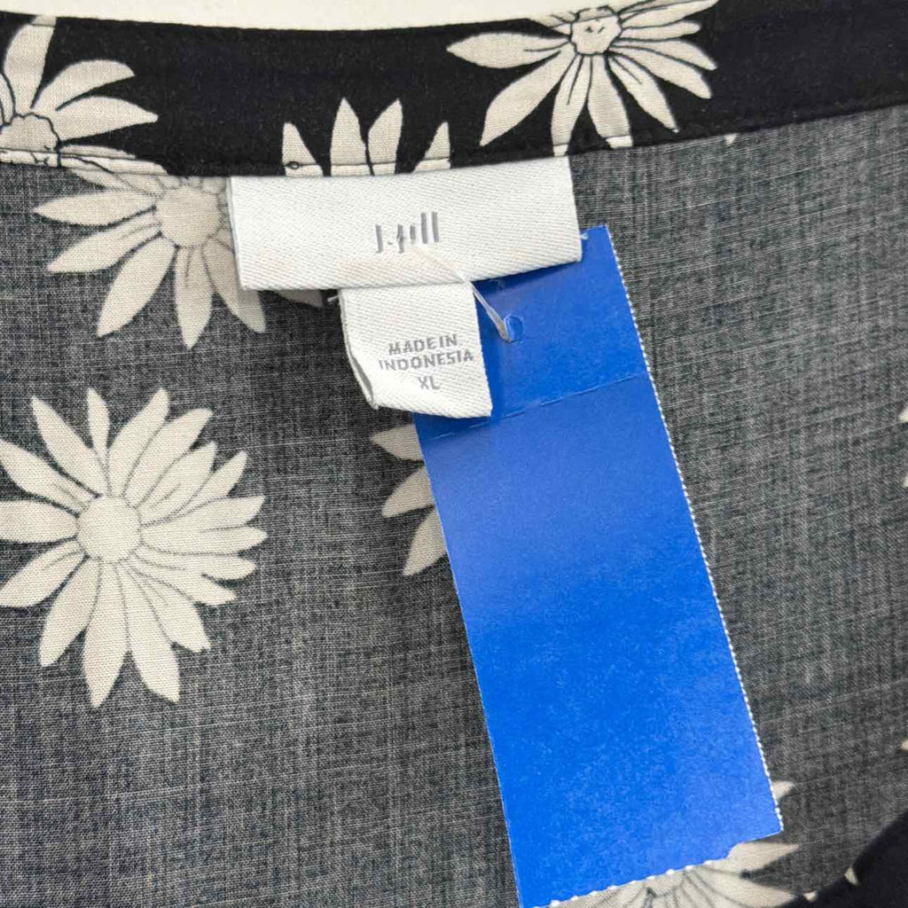 J Jill Size XL Black Preloved Dress