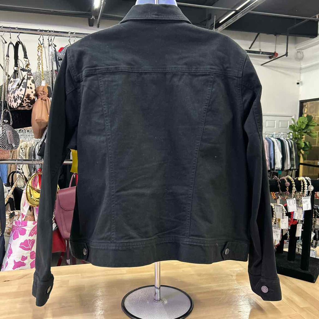 Relativity Size 2X Black Denim Jacket