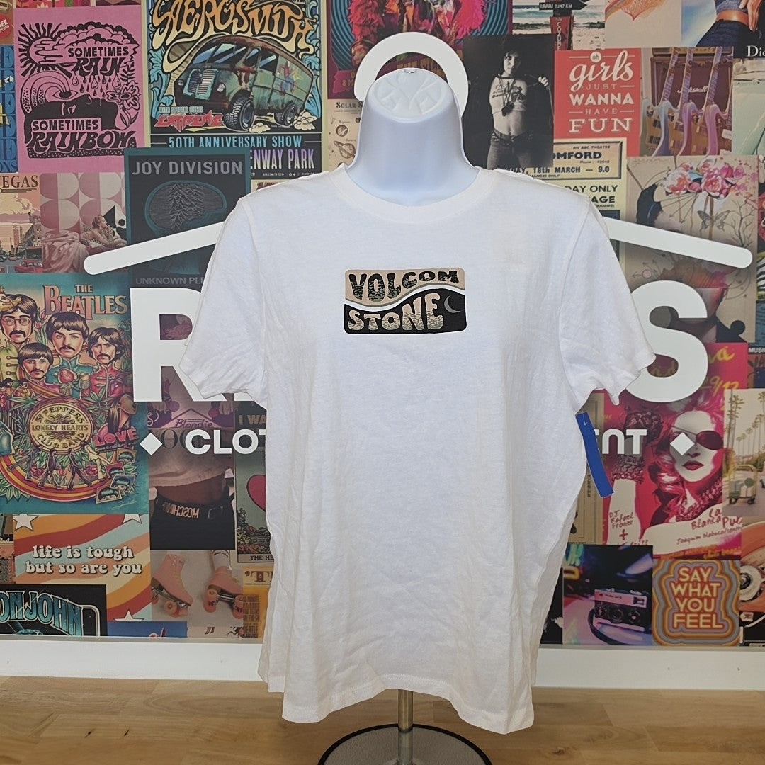 Volcom Size XL  Moon Baby Graphic Logo Short-Sleeve T-Shirt