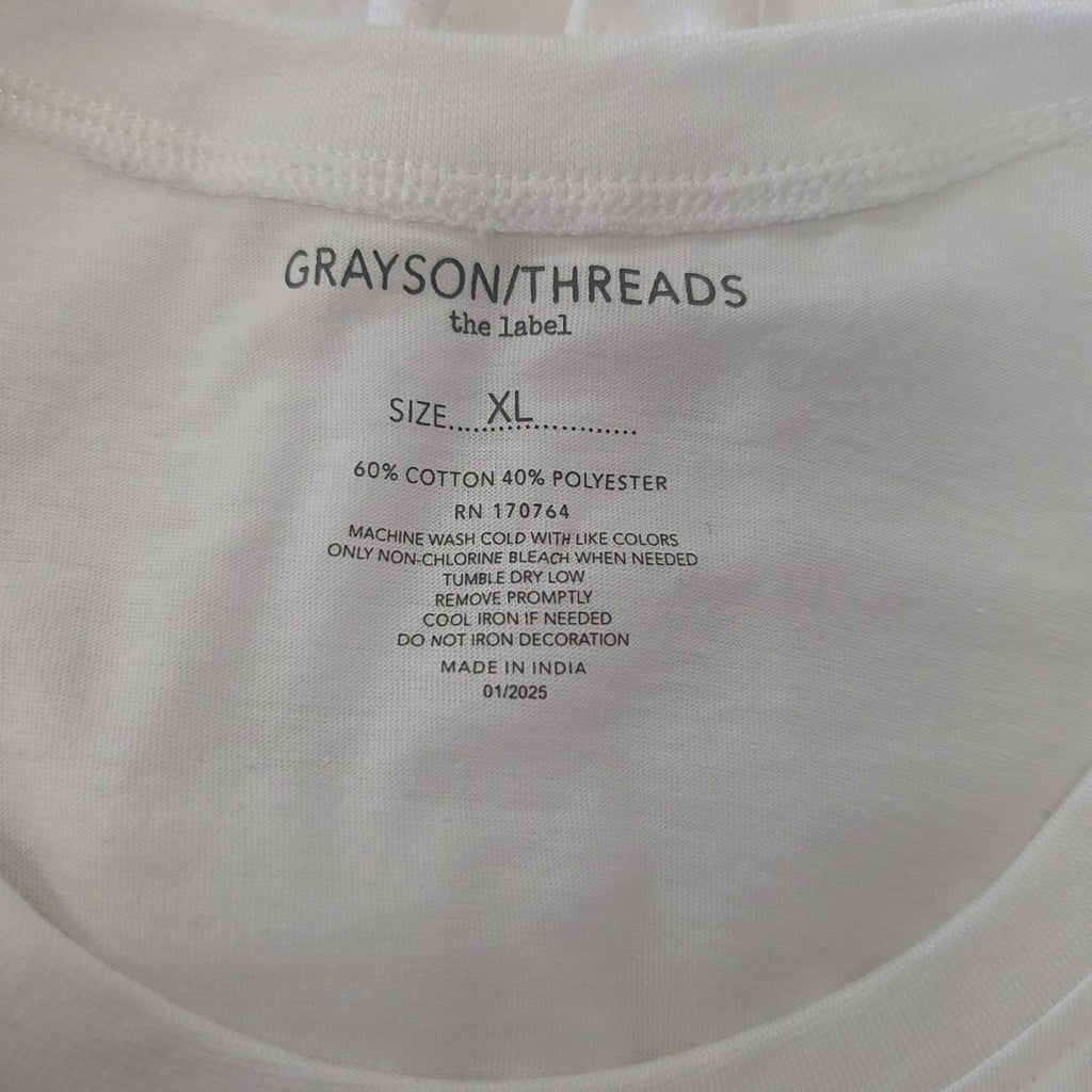 Grayson Threads Size XL Mykonos Relaxed Graphic T-Shirt