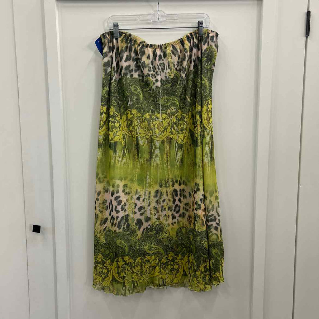 one world Size XL Green Preloved Skirt