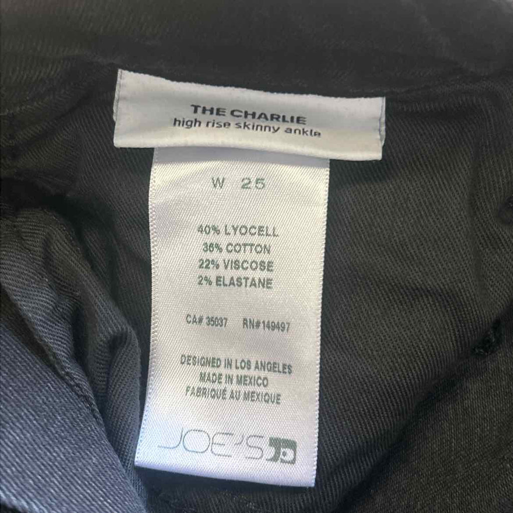 Joe's Size 25 Black Preloved Jeans