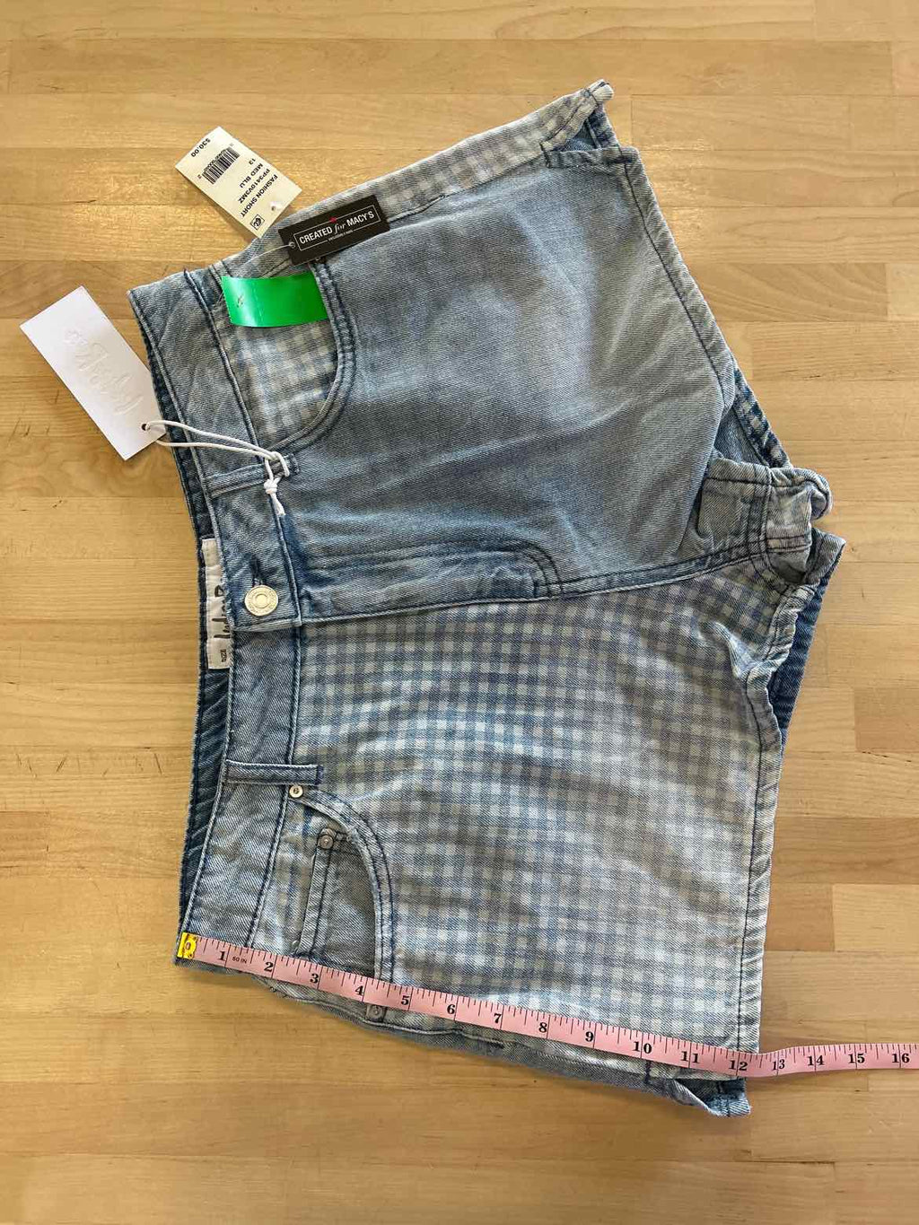 Indigo Rein Women Size 13 Blue Denim New Shorts