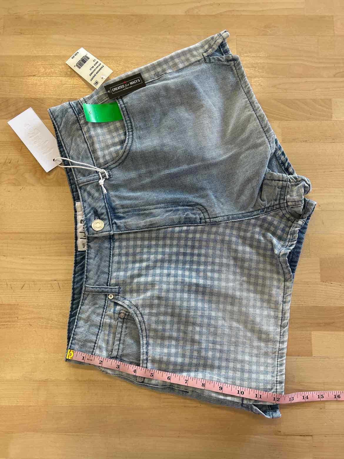 Indigo Rein Women Size 13 Blue Denim New Shorts