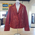 Wilsons Leather Size M Red Used leather jacket