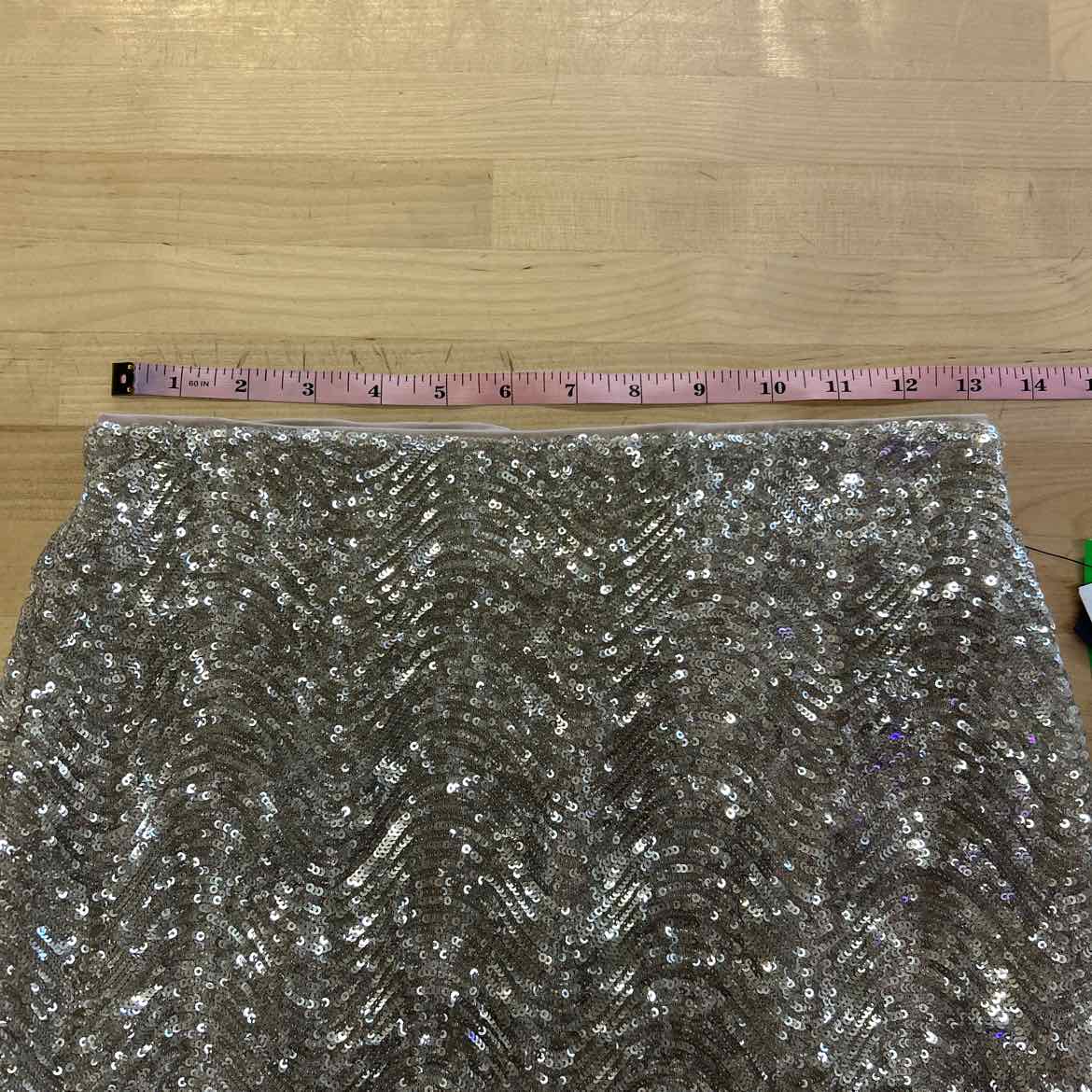 Muse Women's Sequin-Pattern Pencil Skirt - Champagnemuse