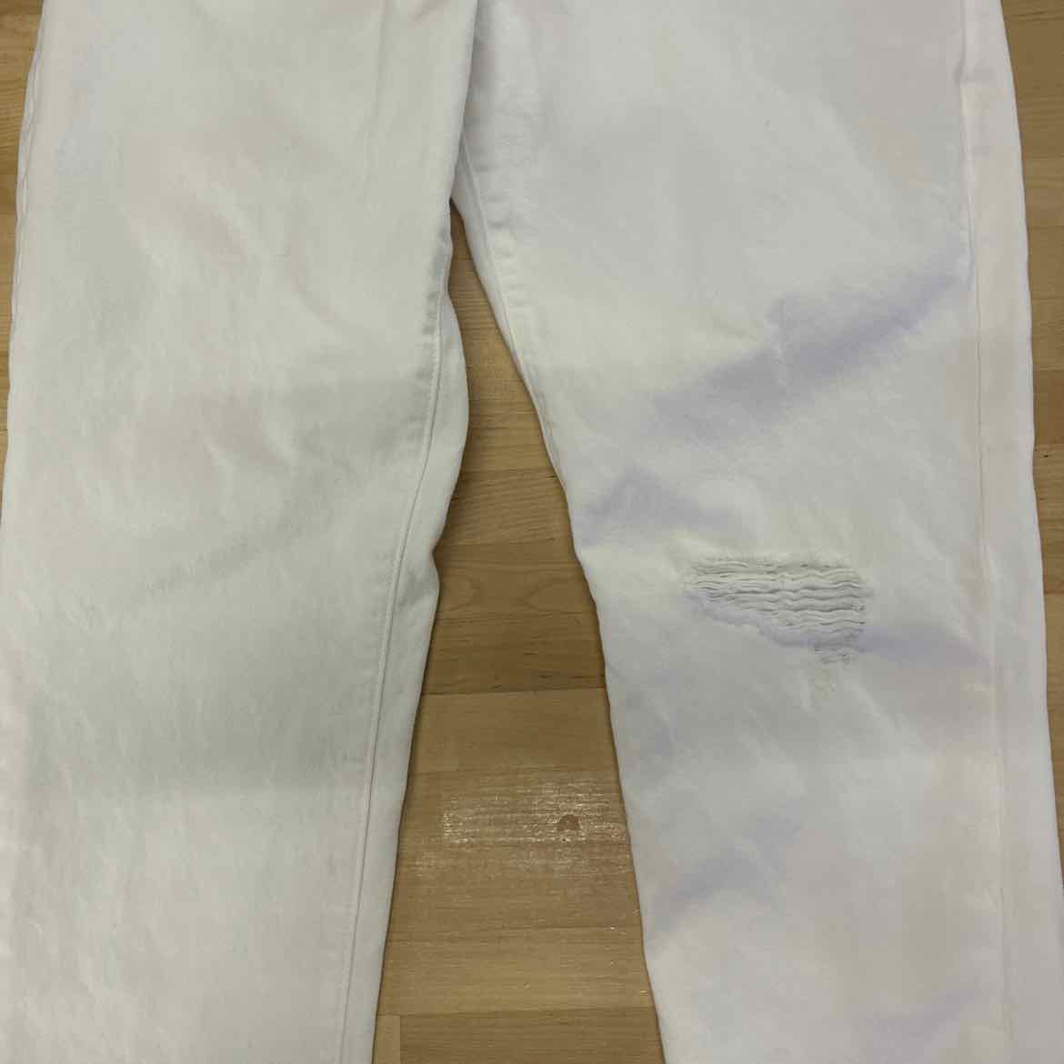 Loft Size 8 White Preloved Pants