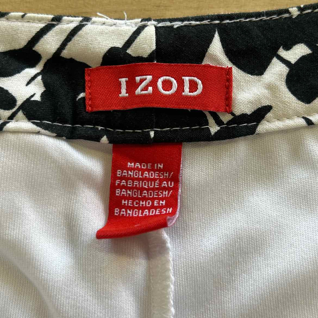 Izod Women Size 10 Black Preloved Skorts