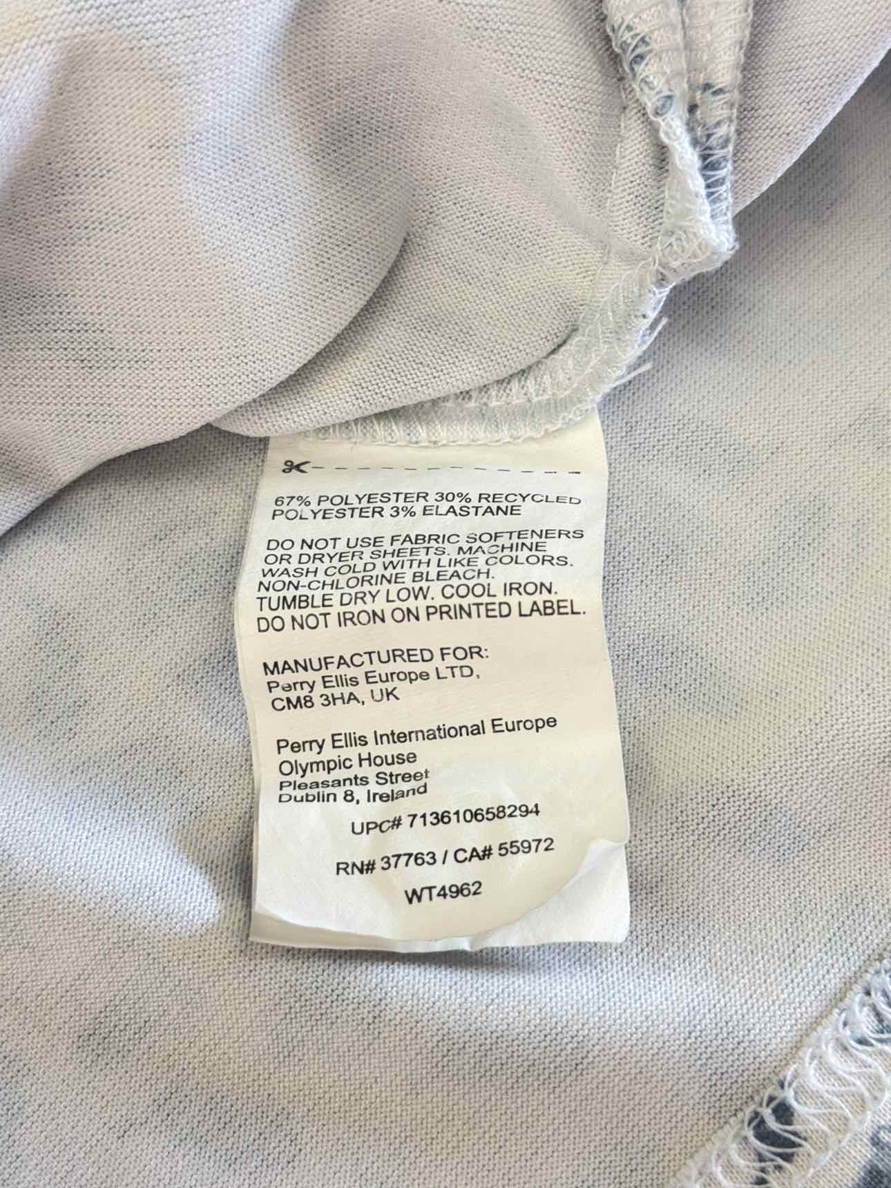 Ben Hogan Size 3XL White/Blue Preloved MENS Polo