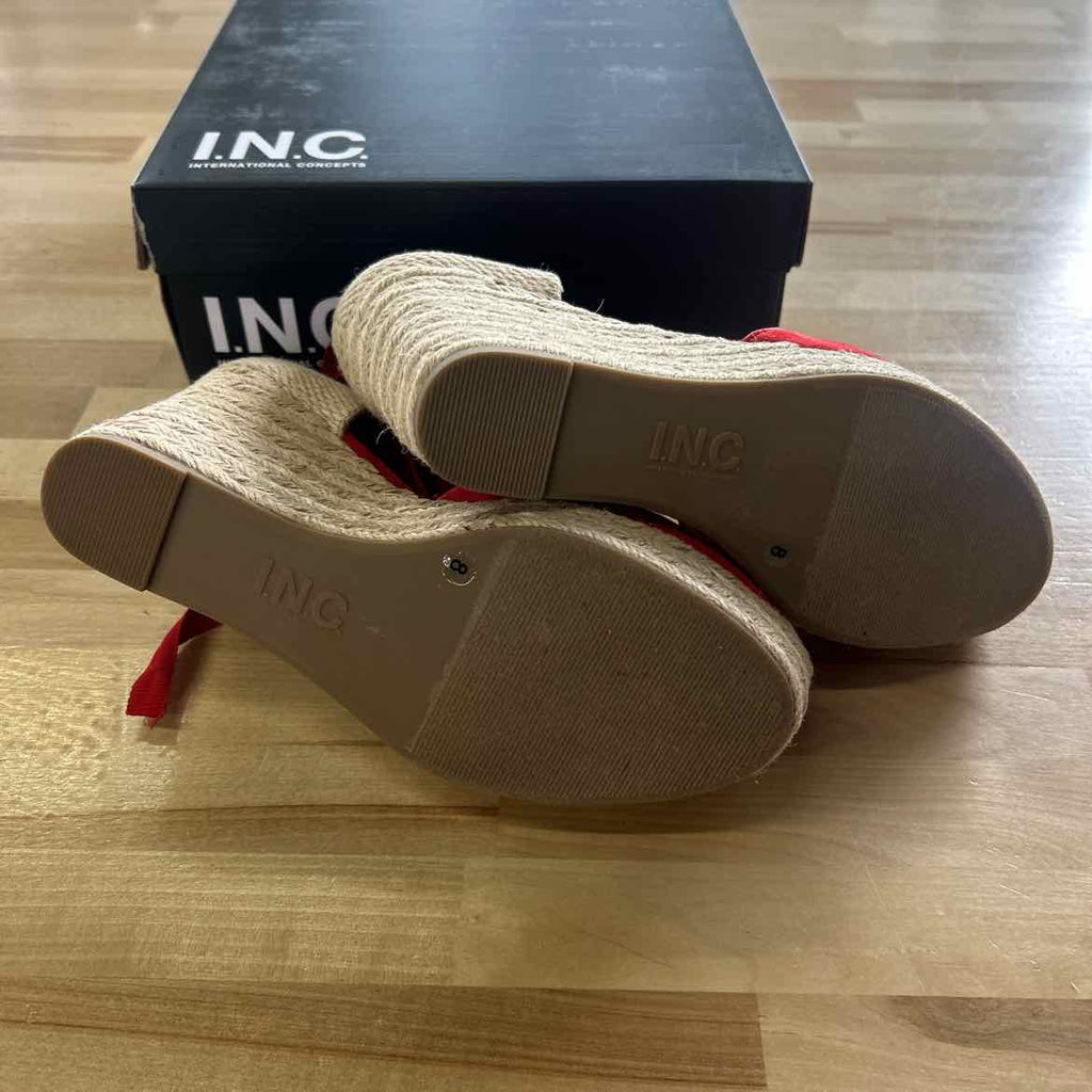 I.n.c. International Concepts Women's Merryy Espadrille Wedge Sandals - 8