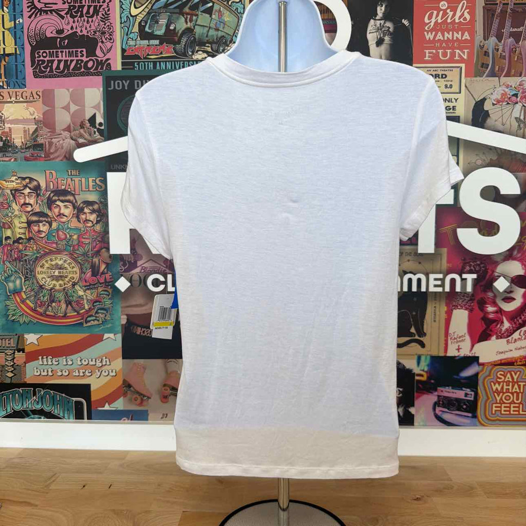 Rebellious One Size M Lobster Graphic T-Shirt - White Lobster
