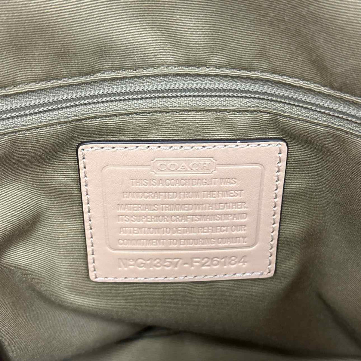 Coach Brown Preloved Handbag