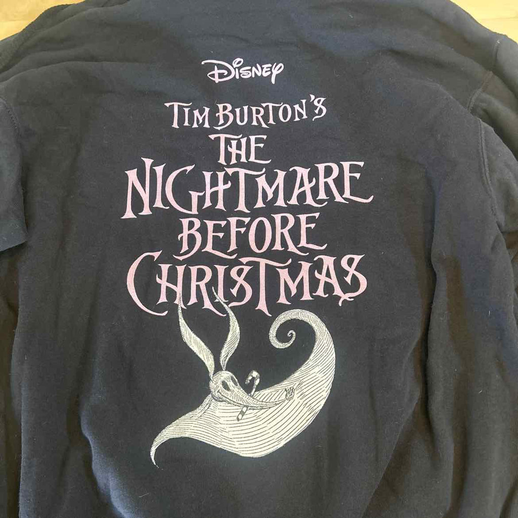 Disney Size L Black Preloved Hoodie