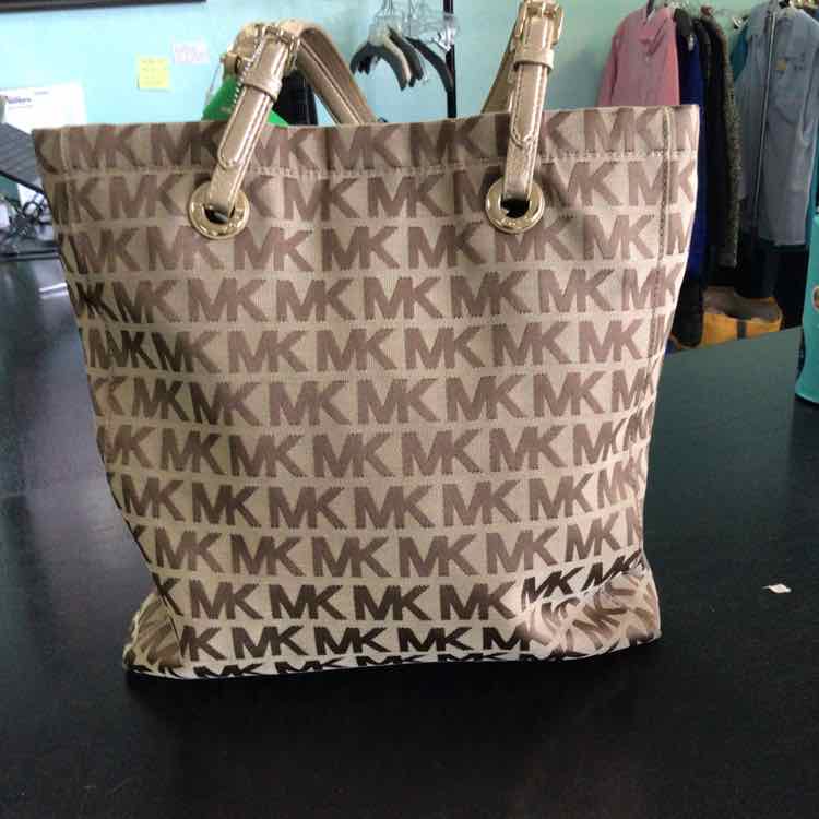 Michael Kors gold print Handbag