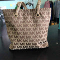 Michael Kors gold print Handbag