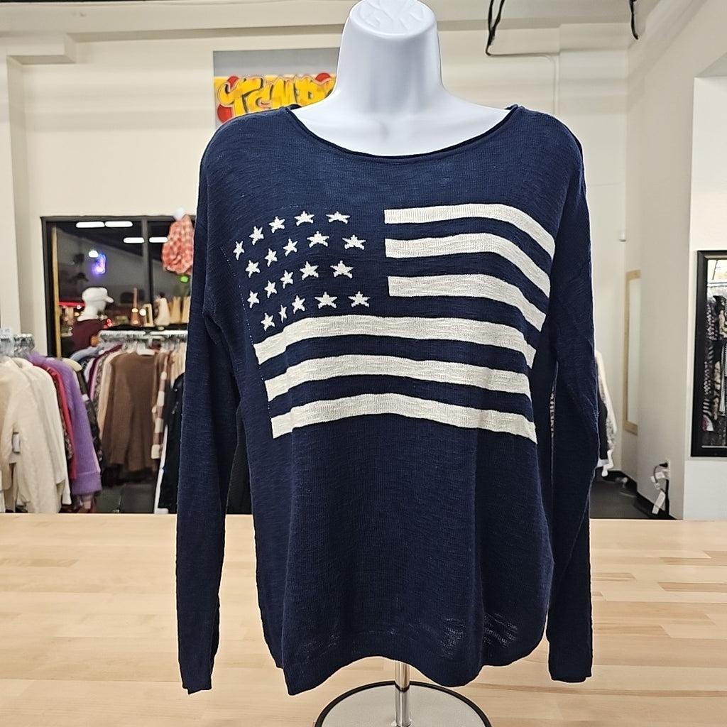 Giuliana Rancic Size S Netting Sweater