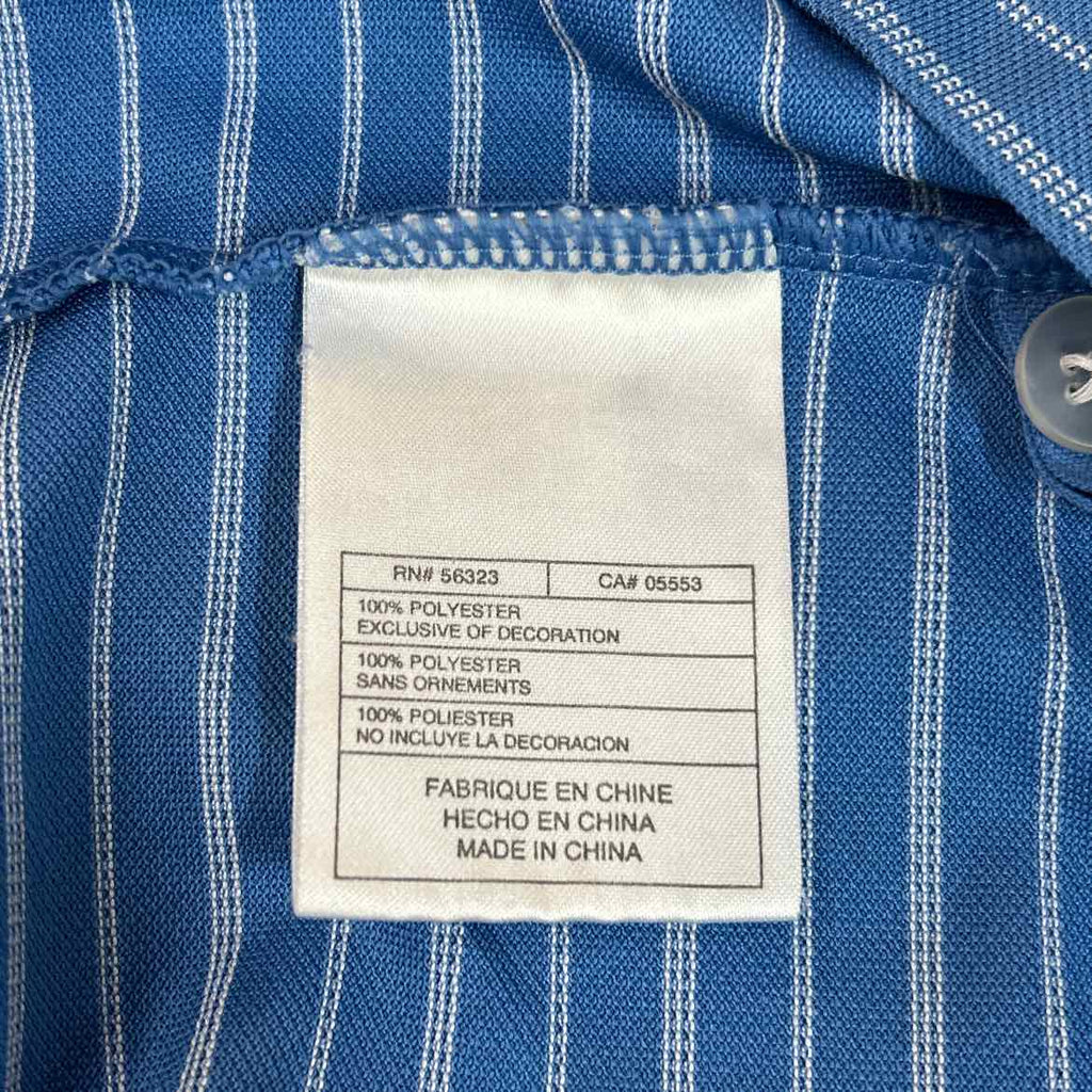 Nike Size L Blue Preloved MENS Polo