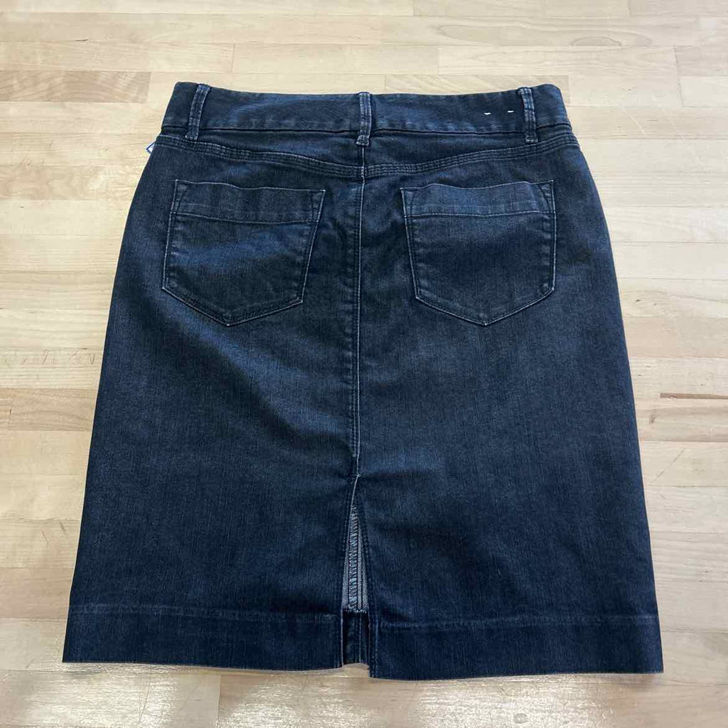 Gap Size 4 Gray Denim Preloved Skirt