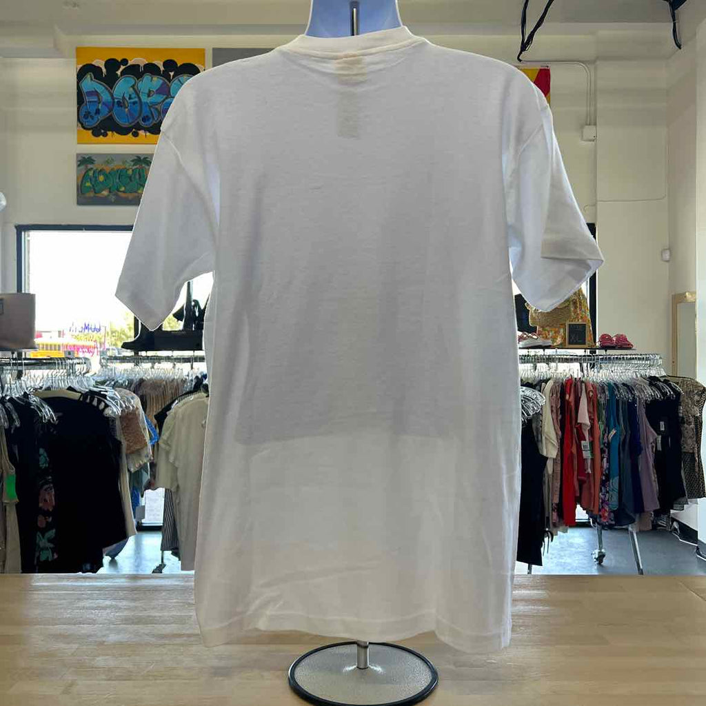 Island Size XXL White Preloved MENS T-shirt