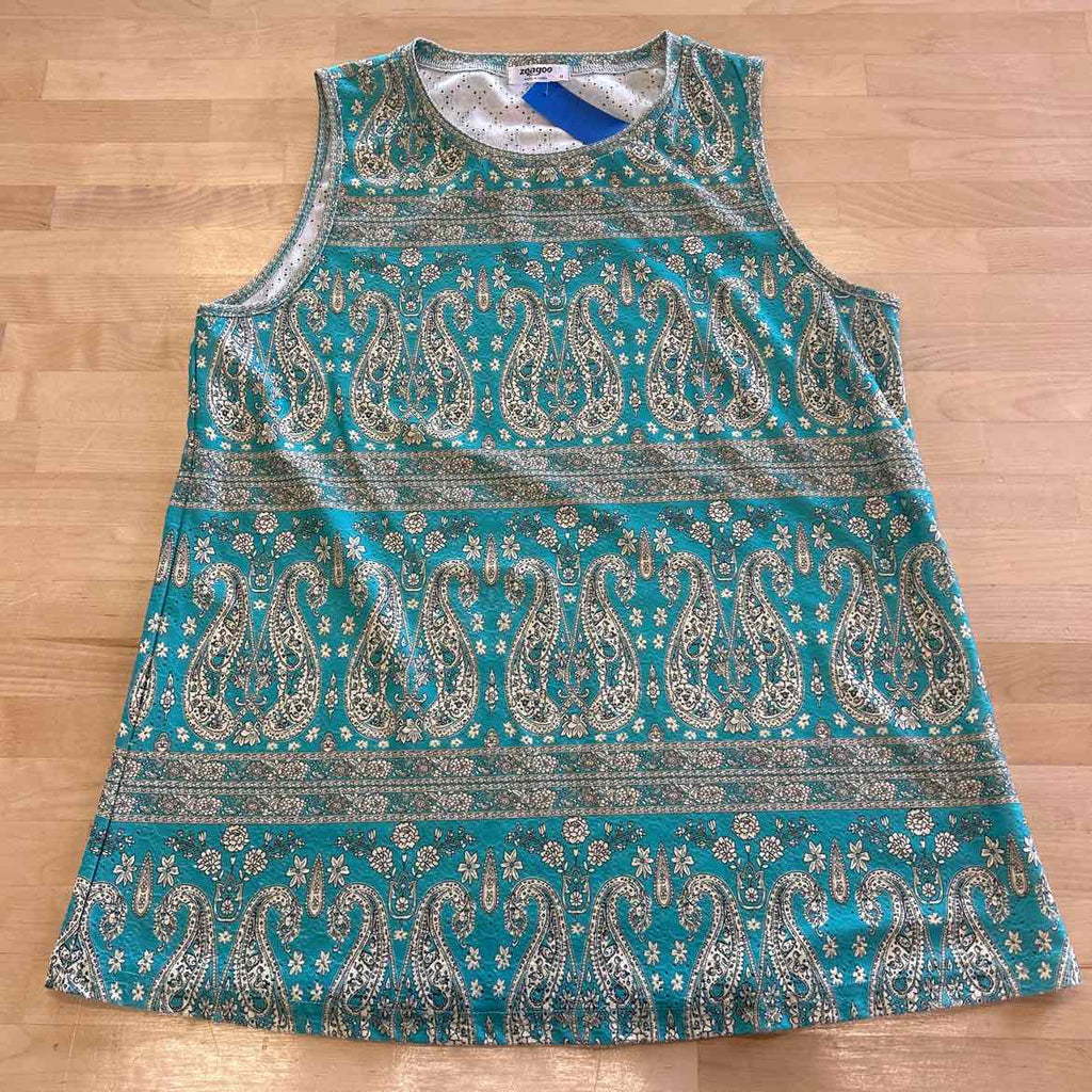 Zeagoo Size M Teal Preloved Tank