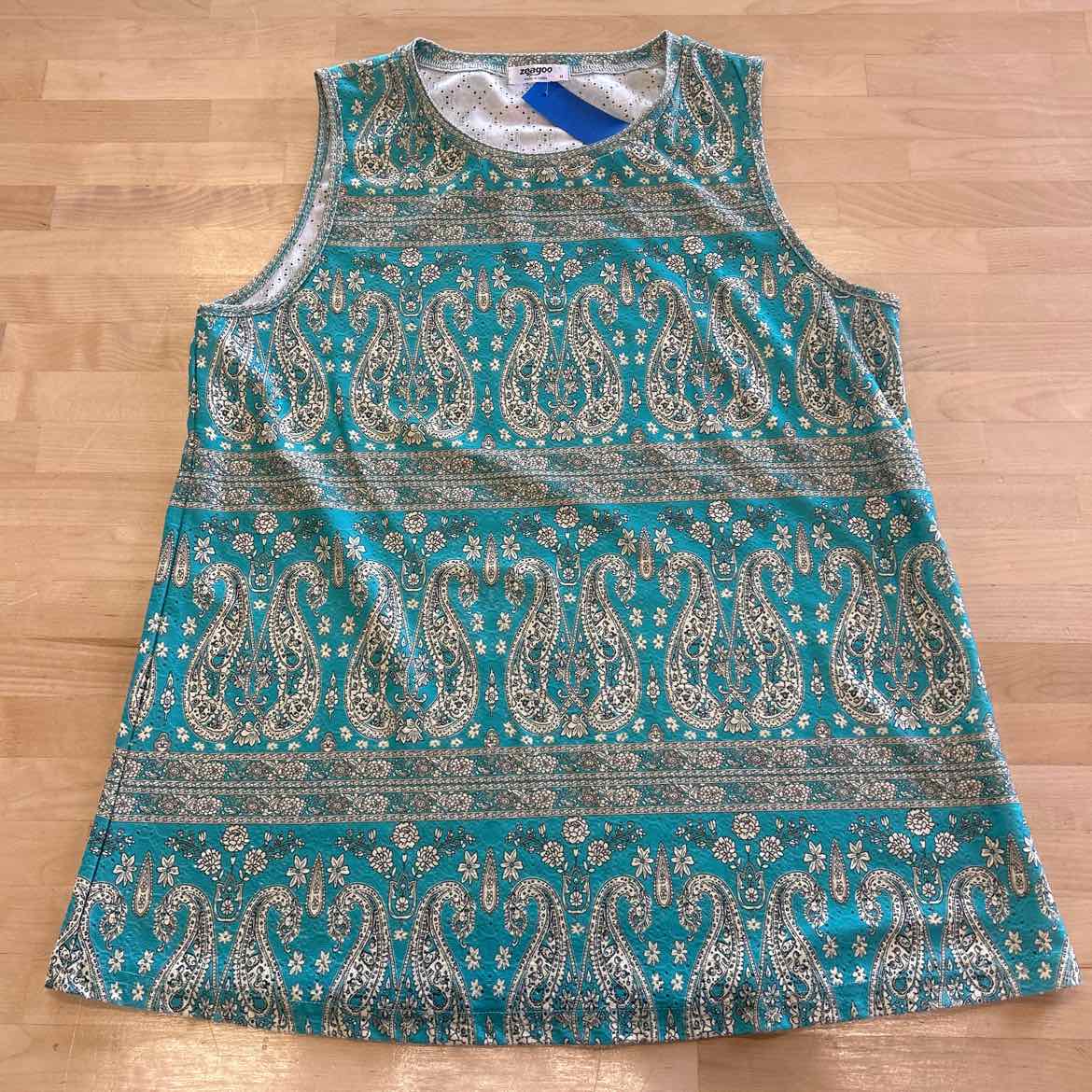 Zeagoo Size M Teal Preloved Tank