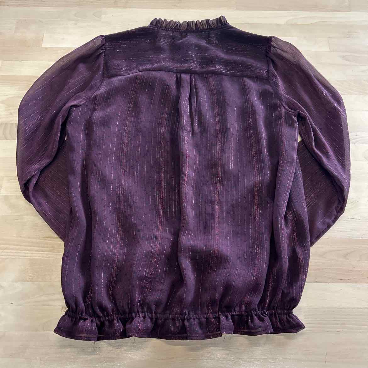 Michael Kors Size XS Red Blouse