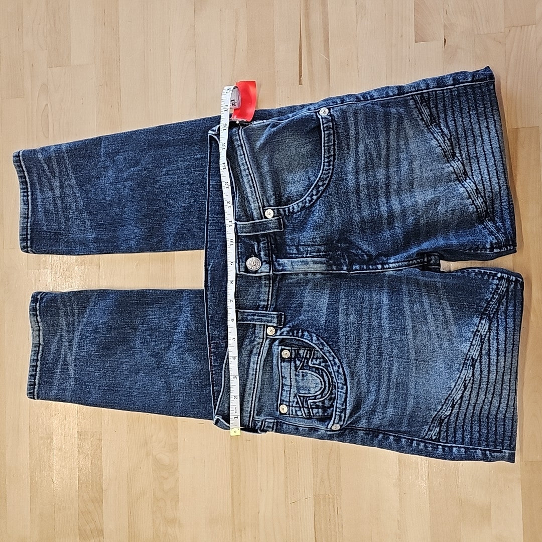 True Religion Size 32 Blue MENS Jeans