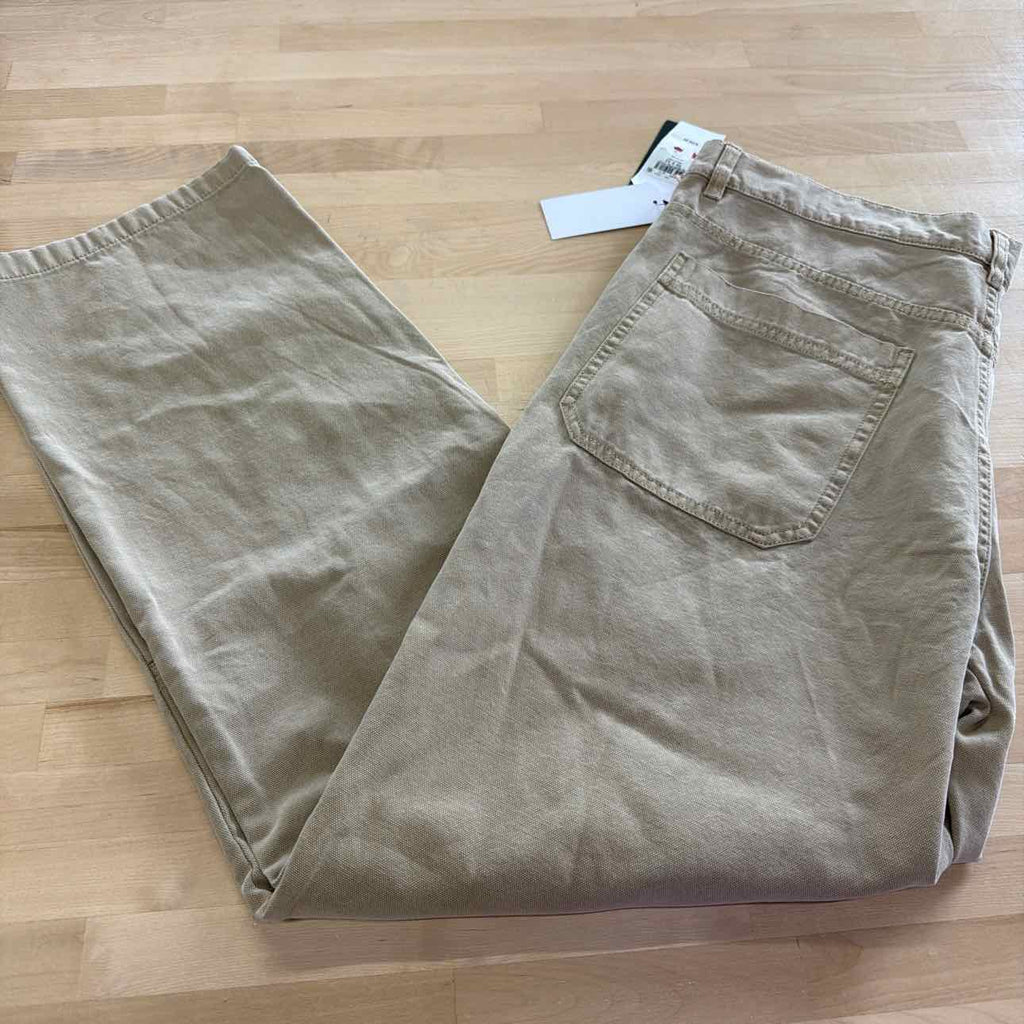 Guess Men's Straight-Fit Cotton Cargo Pants - Impact Grey