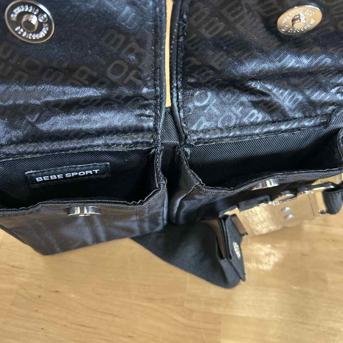 Bebe Black Fanny Pack - accessories
