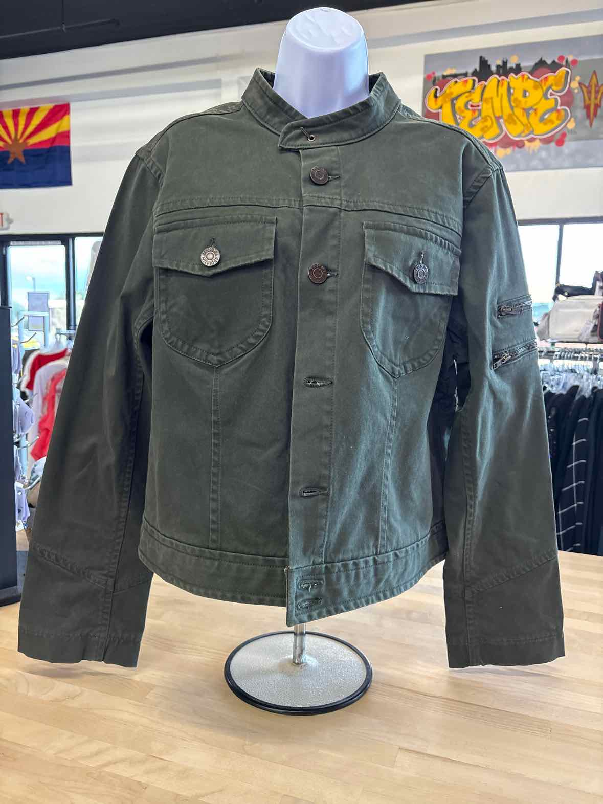 Tommy Hilfiger Size 16 Green Jacket