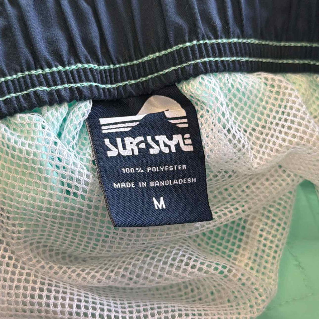 Surf Style Size M Green MENS Swimwear