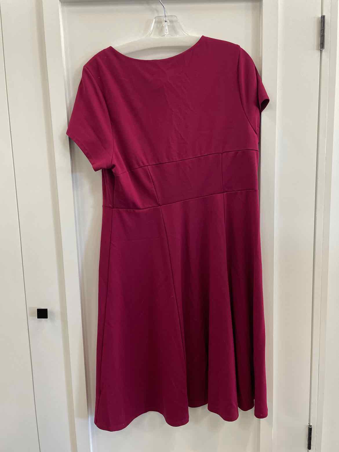 Torrid Size 2 Burgandy Dress