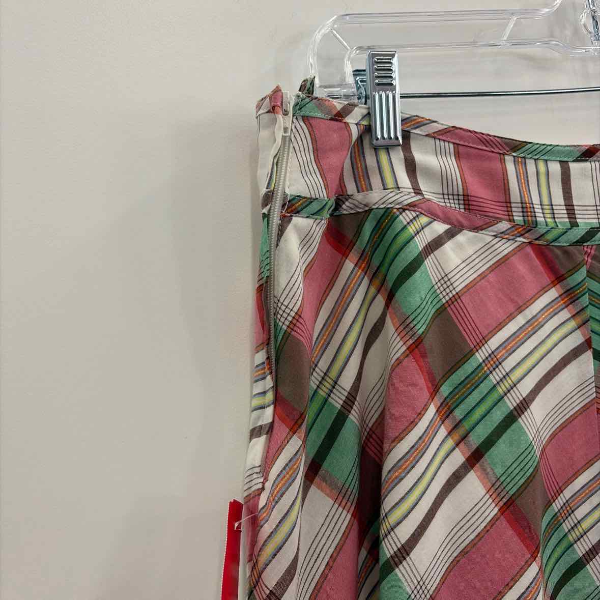 H&M Size 8 Pink/Green Preloved Skirt