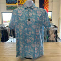 Bad Birdie Size S Blue Purple Preloved MENS Polo