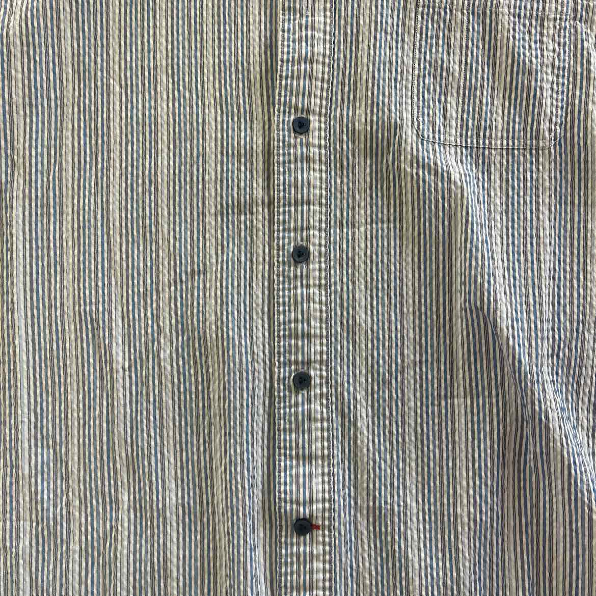 Cremieux Size XXL Blue Gray Preloved MENS Short Sleeve Shirt
