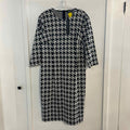 Allegra K Size L Black White Preloved Dress