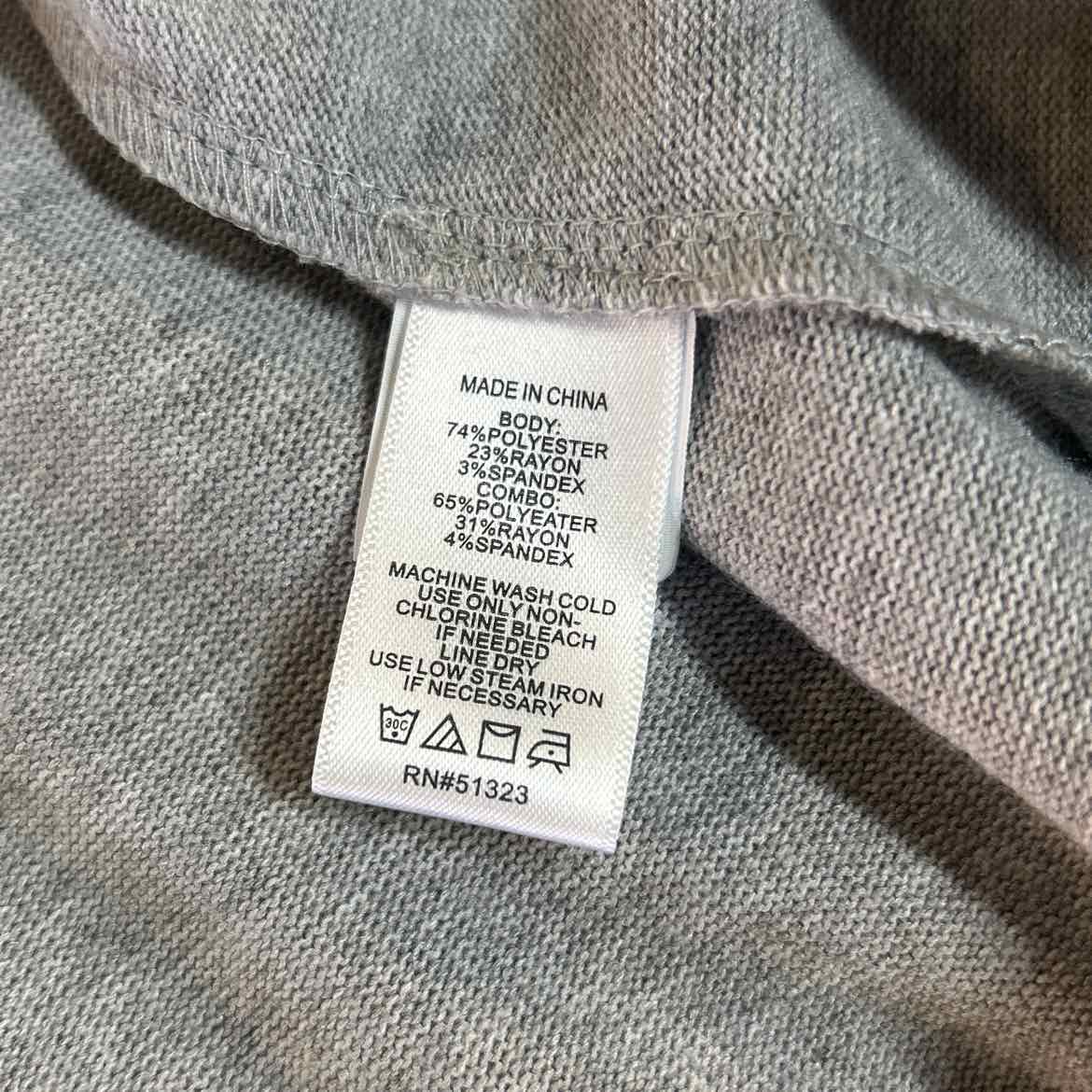 1. State Size XXL Grey Preloved Sweater