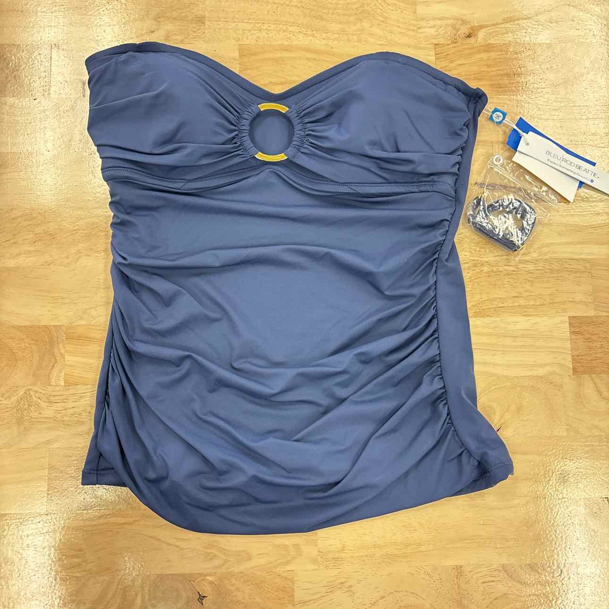 Ring Me up Draped Premium Bandini Swimsuit Top